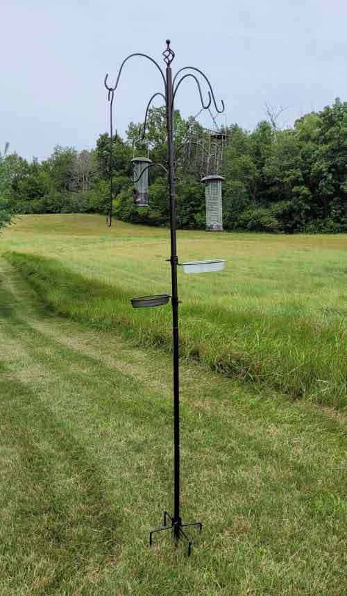 MIXXIDEA bird feeder pole system