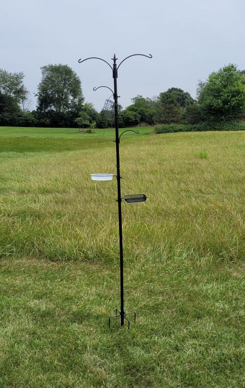 Yosager bird feeder pole system