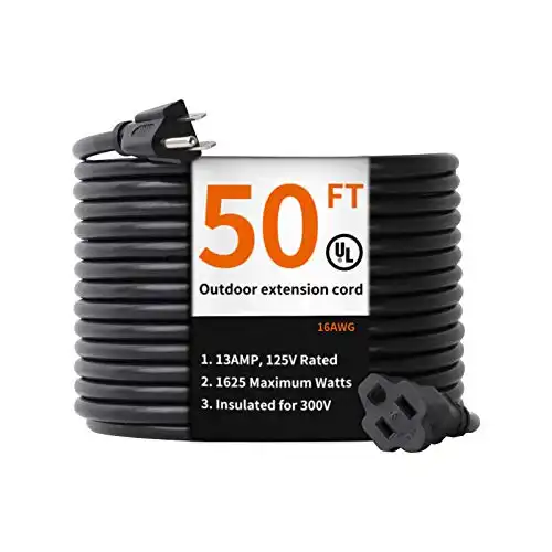 Outdoor Extension Cord, 50'