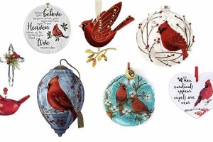 21 Glass Cardinal Ornaments for a Meaningful Christmas