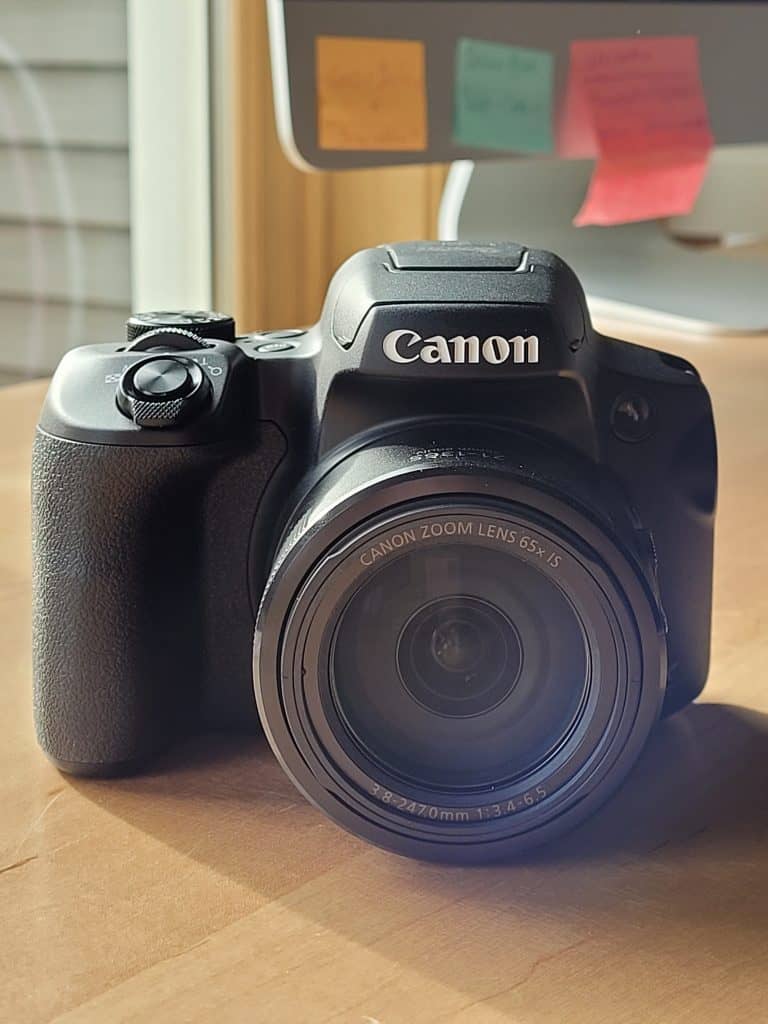 Canon PowerShot SX70 HS superzoom camera for birding