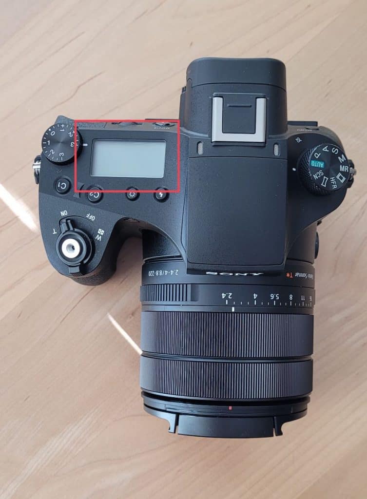 Sony CyberShot RX10IV camera