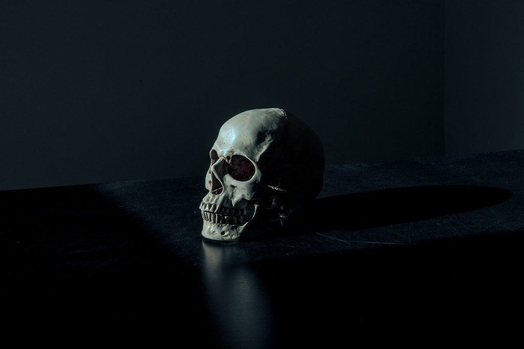 skull representing death