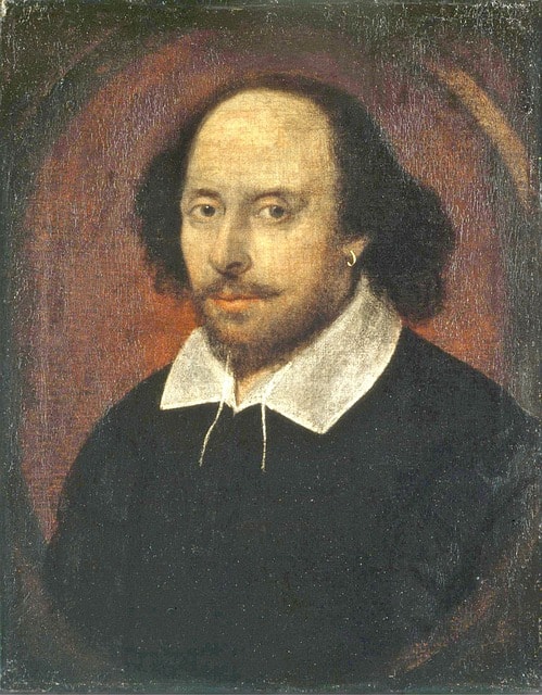 William Shakespeare drawing
