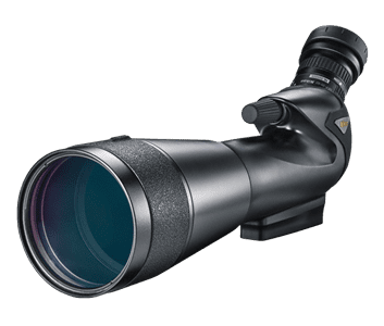 angled spotting scope for birding